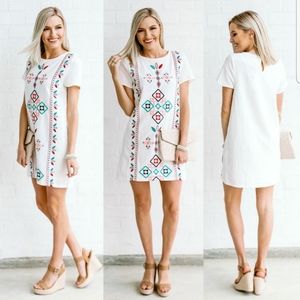 Embroidered dress